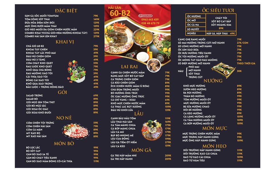 Thông Tin Về Hải Sản 60-B2