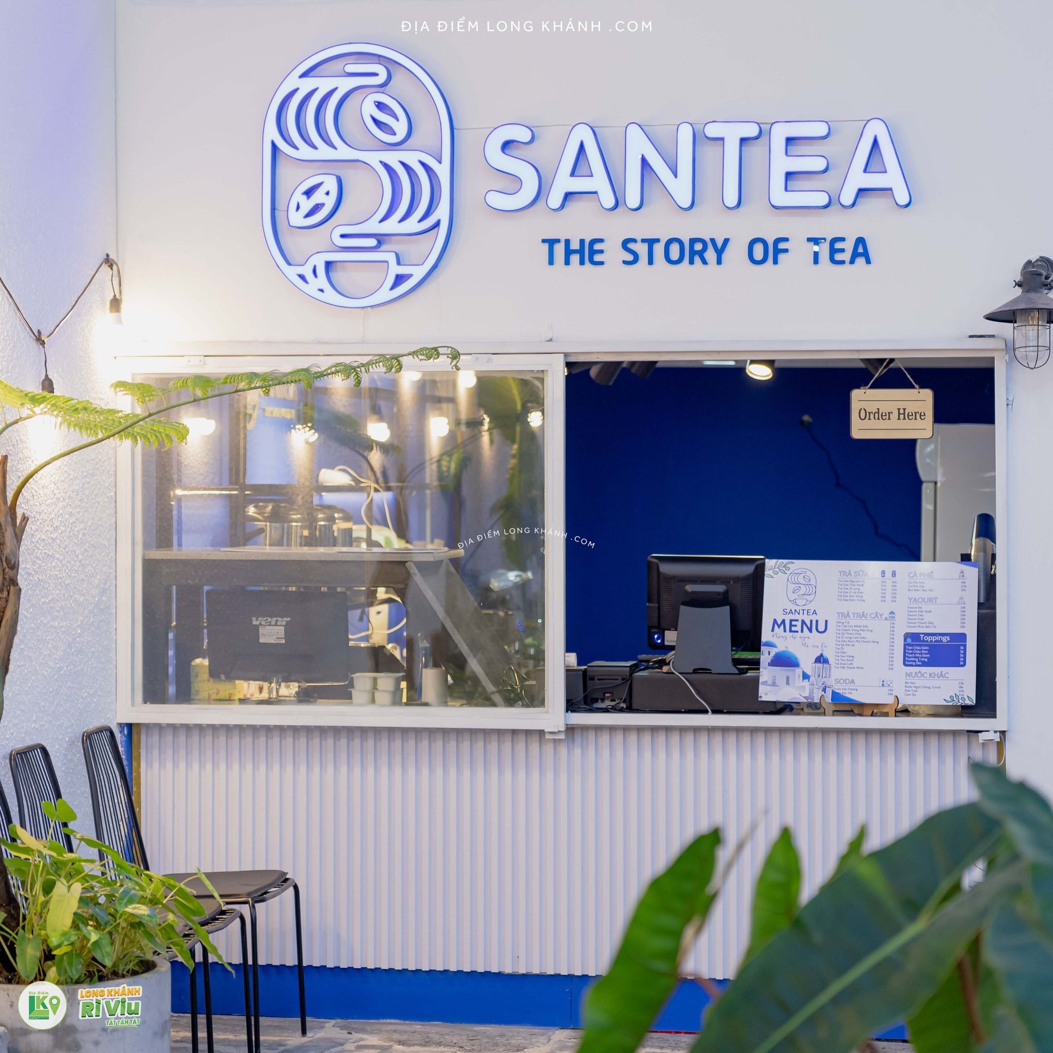 SANTea cafe style địa trung hải ở phường Xuân An, Long Khánh Địa