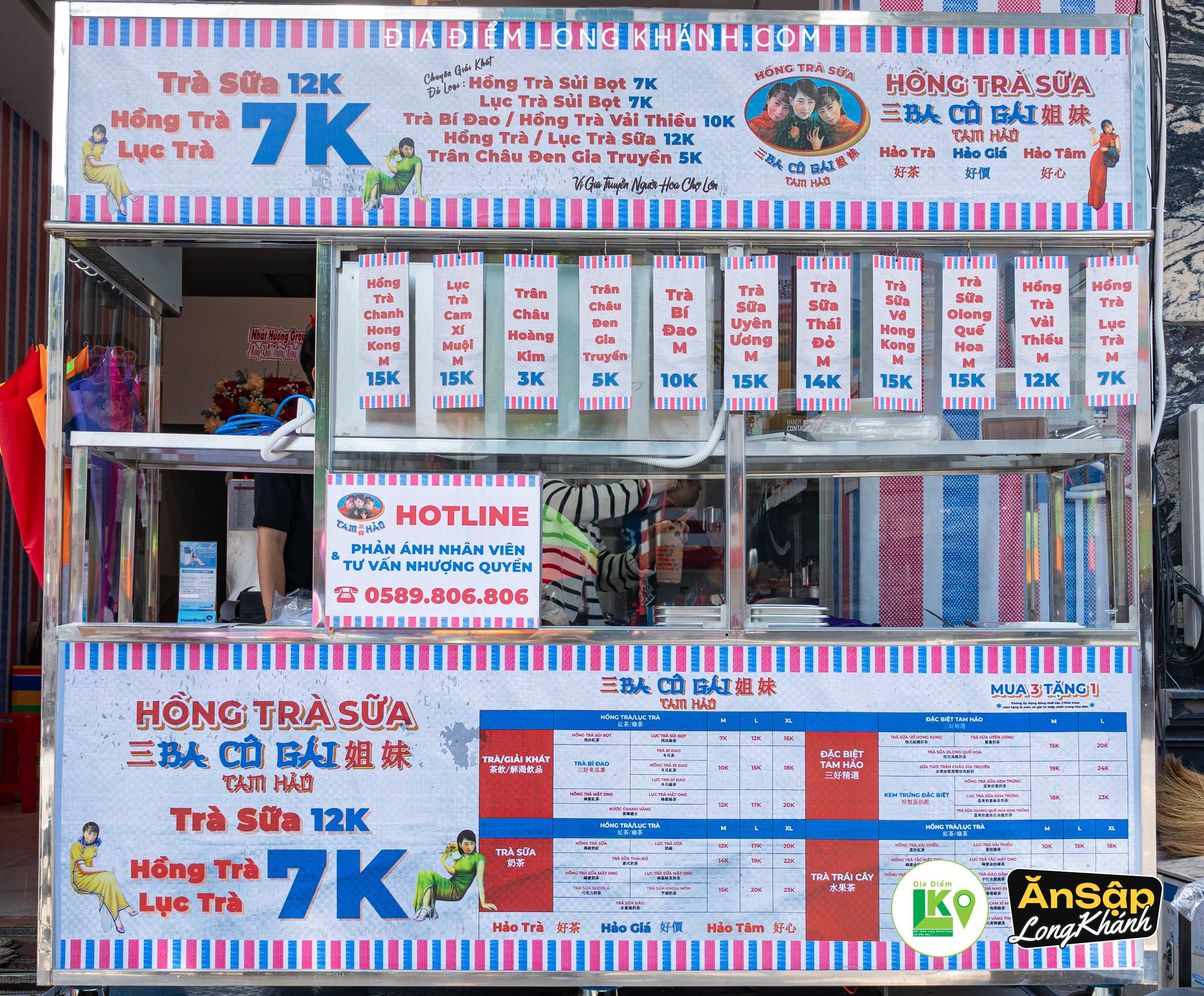 Trà Sữa Ba Cô Gái Tam Hảo