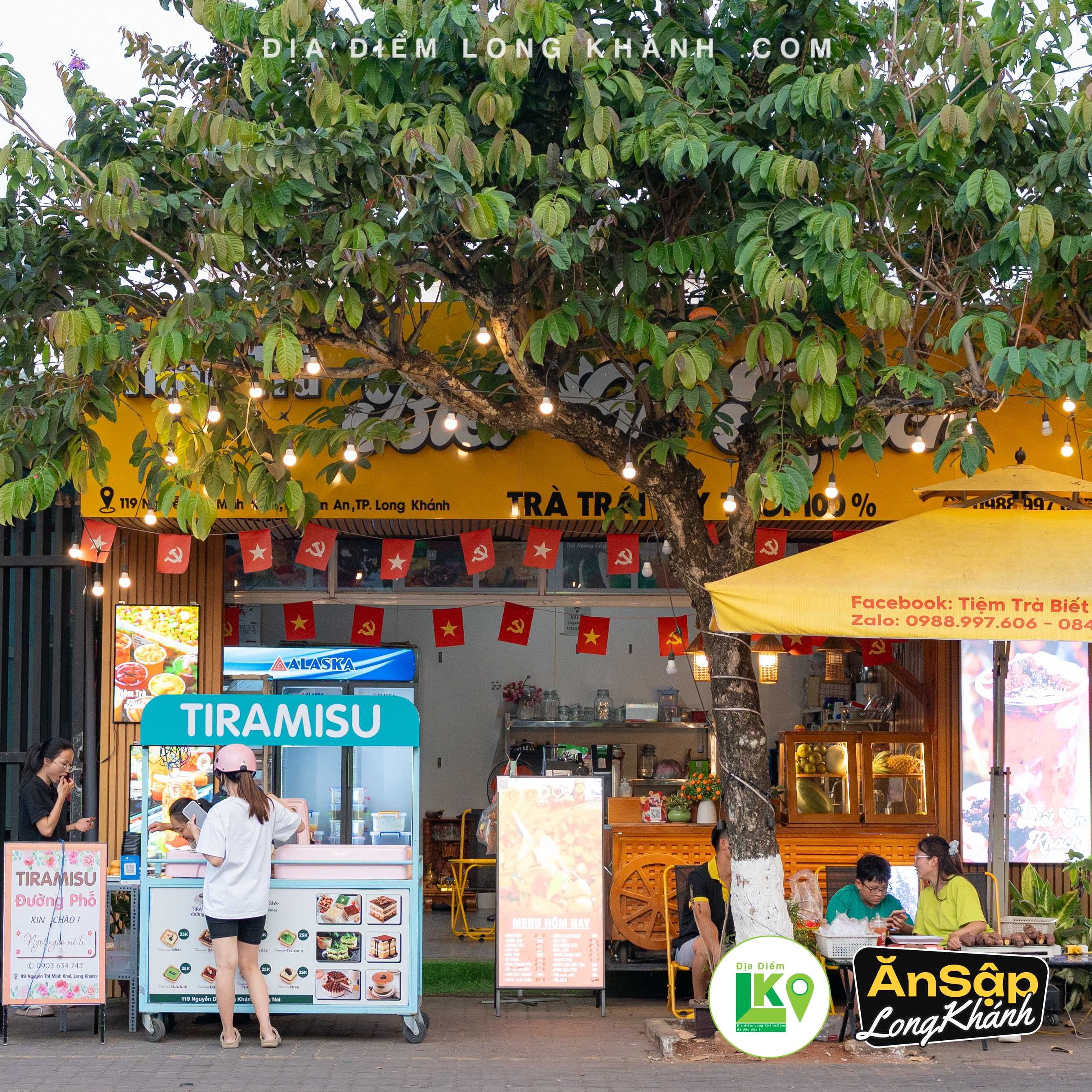 Tiệm Bánh Tiramisu Đường Phố
